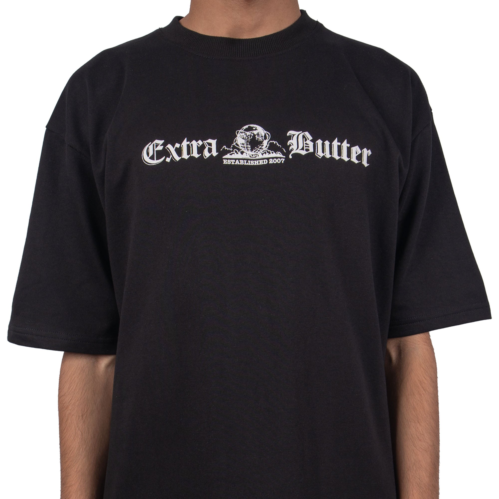 Extra Butter Unisex Black Times Tee