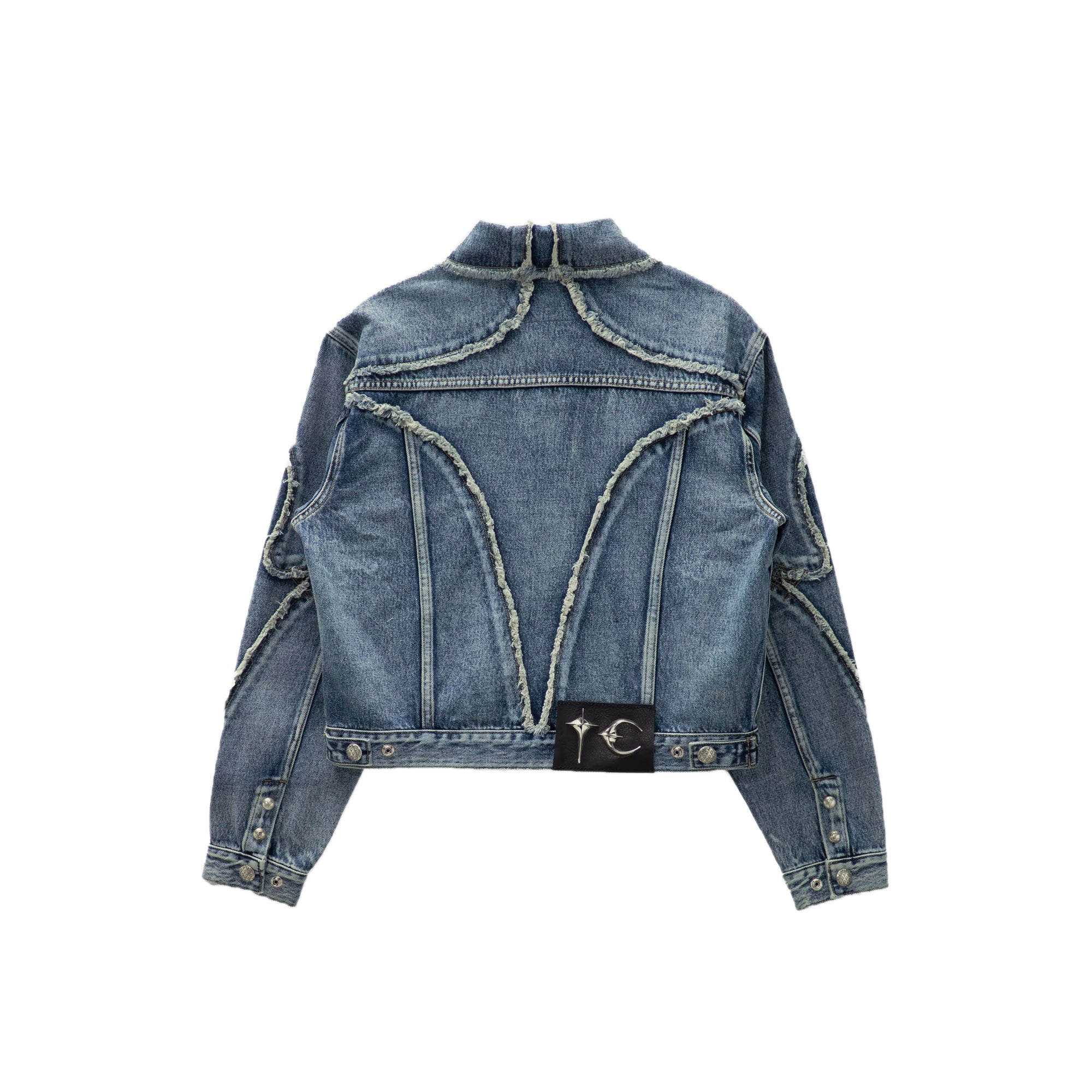 Buy Premium Thug Club Mens Tribal Denim Jacket Online – Extra