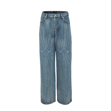 Thug Club Mens TC Rise Denim Emb Pants