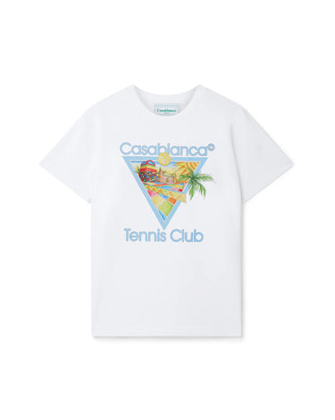 CasaBlanca Afro Cubism Tennis Club Printed T-Shirt